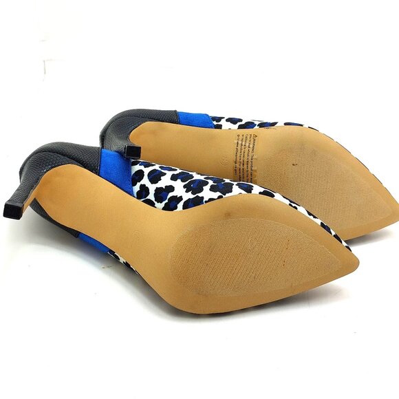 New York & Co Womens Madison Pointed Toe Block Heel Pumps  -  Size 8 Medium - Picture 5 of 12